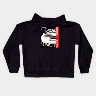 Supra 2JZ JDM Tuning Car 90s "Legends never die" Kids Hoodie